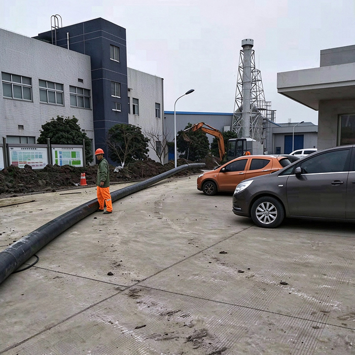 惠山区某机械制造厂区PE污水管道敷设工程