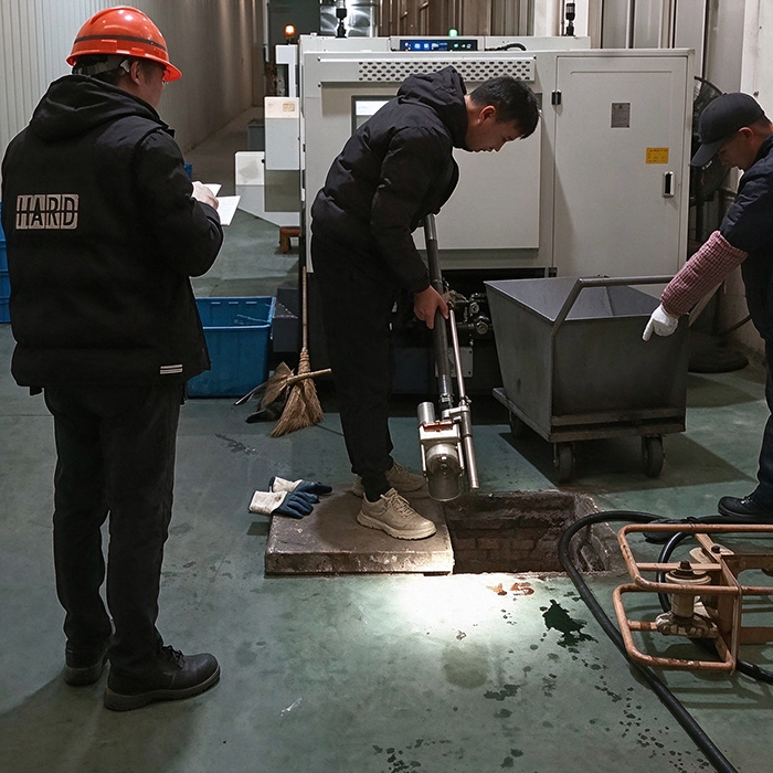 锡山区某机械制造车间集水井抽排清淤工程