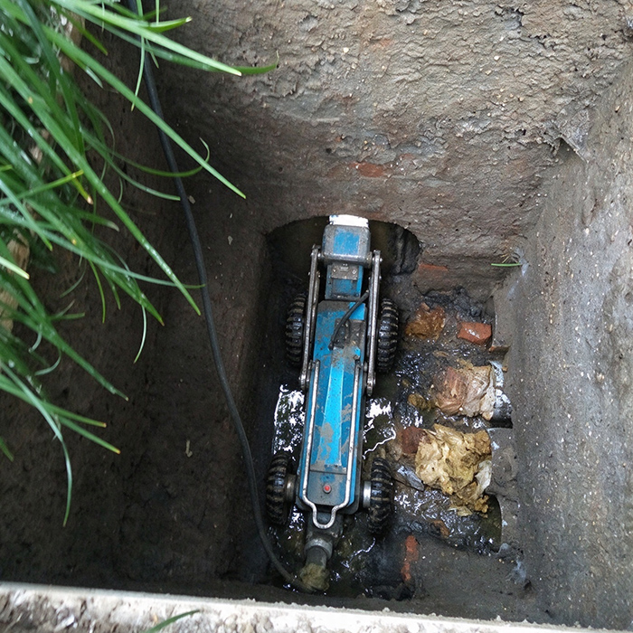 惠山区某小区改造沟槽排水管道CCTV检测工程